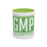 GMP Coffee Mug — God Money Power Inspirational Accent Mug (11/15oz)