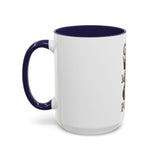 Coffee Mug — "God Money Power" Crown & Gauntlet Accent Ceramic Mug (11/15oz)