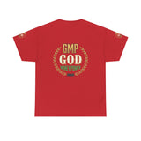 GMP God Money Power Tee — Motivational Gold Laurel Graphic T-Shirt