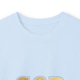 God Money Power Long Sleeve Tee — Inspirational Faith & Wealth Graphic Shirt