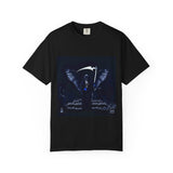 Angel Of Death- Reaper Angel Graphic T-Shirt – Dark Gothic Scythe Design