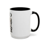 God Money Power-Coffee Mug — Skull Crown Gothic Accent Mug (11oz & 15oz)