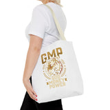 Tote Bag — GMP 'God Money Power' Tiger Crest Tote