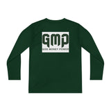 Youth Long Sleeve Tee — GMP "God Money Power" Logo