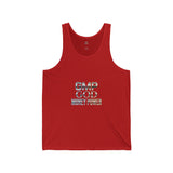 Money Power Tank Top — 'GMP GOD' Bold Text Graphic Tank