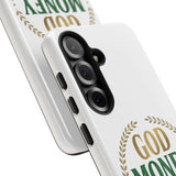 Phone Case — "God Money Power" Inspirational Religious Design