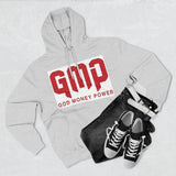 GMP 'God Money Power' Hoodie – Bold Red Logo Fleece Pullover