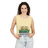 God Money Power Tank Top — Bold Faith & Hustle Graphic Tank