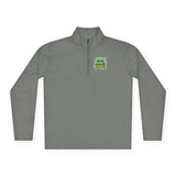 God Money Power Quarter-Zip Pullover — Bold Graphic Faith & Prosperity Pullover
