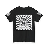 T-Shirt — 'God Money Power' Retro Buddha Graphic Tee