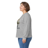 God Money Power Long Sleeve Tee — Faith & Ambition Graphic Shirt