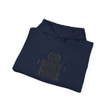God Money Power Hoodie — Minimalist Faith & Ambition Pullover