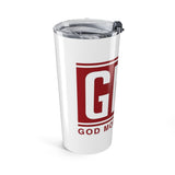 GMP 20oz Insulated Tumbler — Red 'Get Money Power' Travel Cup