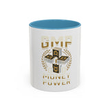 Money Power Accent Coffee Mug — GMP Cash Stack Design (11/15 oz)