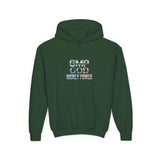 Youth Hoodie — GMP GOD Money Power Metallic Graphic Pullover