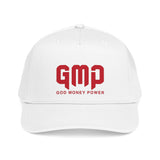 GMP 'God Money Power' Baseball Cap — Embroidered Logo Mid-Profile Hat