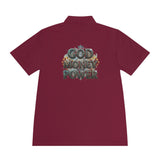 God Money Power Polo Shirt — Men's Motivational Sport Polo