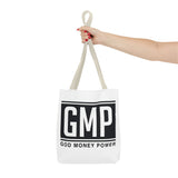 GMP Tote Bag — God Money Power Bold Logo Canvas Tote