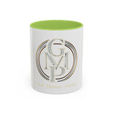 GMP Monogram Accent Coffee Mug — Gold Circle Initials (11/15oz)