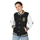 God Power Letterman Jacket — Retro Faith Varsity Coat