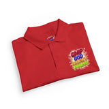 Youth Polo Shirt — Colorful "Camp Gov Summer Power" Logo Tee