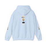 Gold Crown One Hoodie — Minimalist Royal Emblem Hooded Sweatshirt