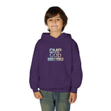 Youth Hoodie — GMP GOD Money Power Metallic Graphic Pullover