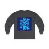 Long Sleeve Tee — 'God Money Power' Graphic Shirt