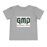 GMP "God Money Power" Toddler Tee - Kids Faith & Prosperity Shirt