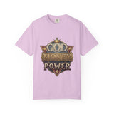 God Money Power Retro Crest T-Shirt