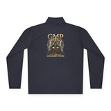 Quarter-Zip Pullover — "GMP God Muscle Power" Logo Athletic Pullover