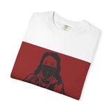 Jesus with Mask T-Shirt — "God Money Power" Graphic Tee