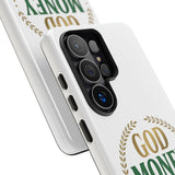 Phone Case — "God Money Power" Inspirational Religious Design