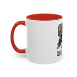GMP ‘God Money Power’ Accent Coffee Mug - Bold Eagle Graphic 11/15oz