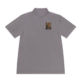 Tiger Crest Polo — 'God • Money • Power' Men's Sport Shirt
