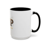 GMP 'God Money Power' Accent Coffee Mug — 11/15 oz Inspirational Ceramic