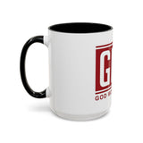 GMP (God Money Power) Accent Coffee Mug – Inspirational Faith & Success Ceramic Mug