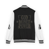 God Money Power Letterman Jacket