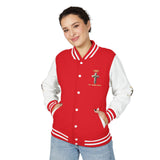 Letterman Jacket - GMP 'God Money Power' Cross Varsity Jacket
