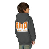 Youth Hoodie — GMP (God Money Power) Bold Orange Logo