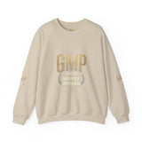 GMP 'God Money Power' White Crewneck Sweatshirt