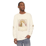 Long Sleeve T-Shirt — 'God, Money, Power' Pyramid Graphic