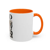 God Money Power-Coffee Mug — Skull Crown Gothic Accent Mug (11oz & 15oz)