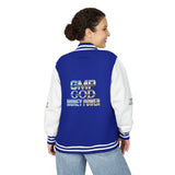 Letterman Jacket — 'GMP GOD MONEY POWER' Varsity Bomber
