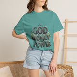 God Money Power T-Shirt — Faith & Hustle Graphic Tee