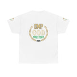 GMP God Money Power Tee — Motivational Gold Laurel Graphic T-Shirt