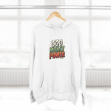 God Money Power Hoodie — Retro Bold Graphic Pullover