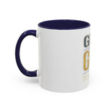 GMP GOD Money Power Accent Coffee Mug — Motivational Office Gift (11/15oz)