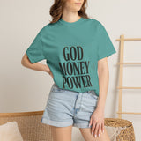 God Money Power T-Shirt — Bold Faith & Hustle Graphic Tee