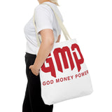 Tote Bag — GMP (God Money Power) Bold Red Logo Tote